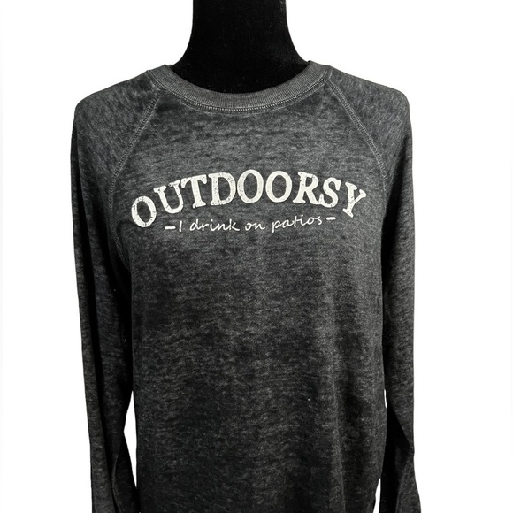 Long Sleeve Crew Neck Lightweight Top - Picture 2 of 13